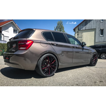 BARRACUDA Project 3.0 Black gloss Flashred