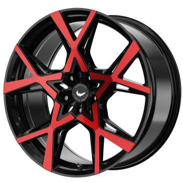 BARRACUDA Project X Gloss black Flashred