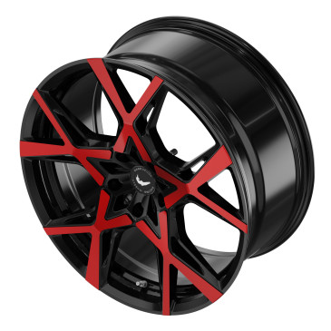 BARRACUDA Project X Gloss black Flashred
