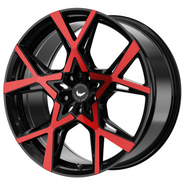 BARRACUDA Project X Gloss black Flashred