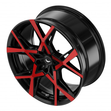 BARRACUDA Project X Gloss black Flashred