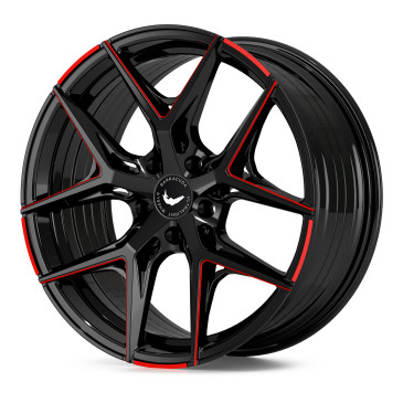 BARRACUDA Razzer Flash RED Puresports gefräst