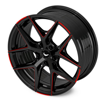 BARRACUDA Razzer Flash RED Puresports gefräst