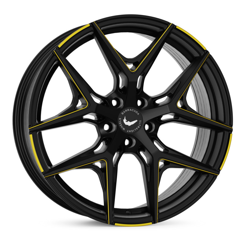 BARRACUDA Razzer Mattblack YELLOWGOLD Puresports gefräst