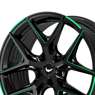 BARRACUDA Razzer Flash GREEN Puresports gefräst