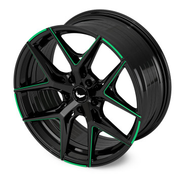 BARRACUDA Razzer Flash GREEN Puresports gefräst