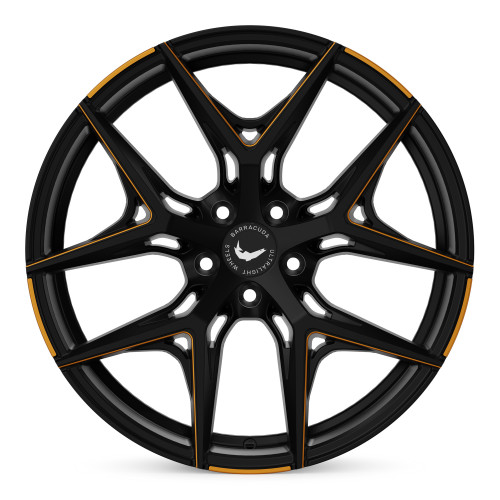 BARRACUDA Razzer Mattblack ORANGE Puresports gefräst