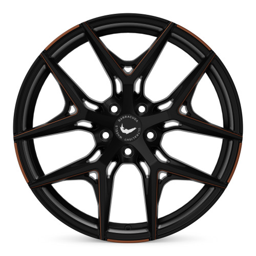 BARRACUDA Razzer Mattblack COPPER Puresports gefräst