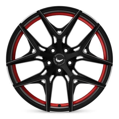 BARRACUDA Razzer Mattblack undercut Trimline rot Puresports gefräst