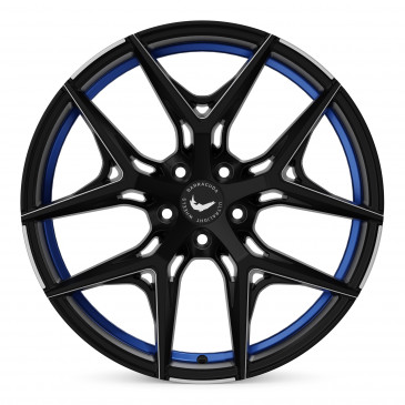 BARRACUDA Razzer Mattblack undertcut Trimline blau Puresports gefräst