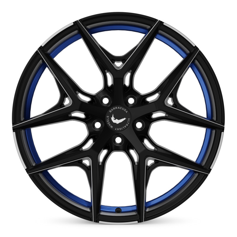 BARRACUDA Razzer Mattblack undertcut Trimline blau Puresports gefräst