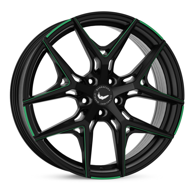 BARRACUDA Razzer Mattblack GREEN Puresports gefräst