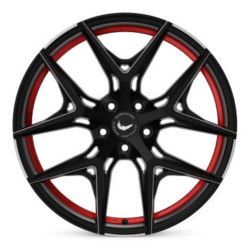 BARRACUDA Razzer Mattblack undercut Trimline rot Puresports gefräst