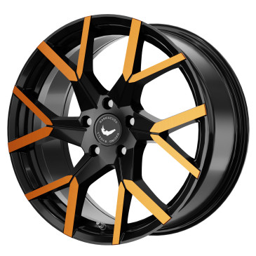 BARRACUDA Tzunamee Evo Black gloss Flashorange
