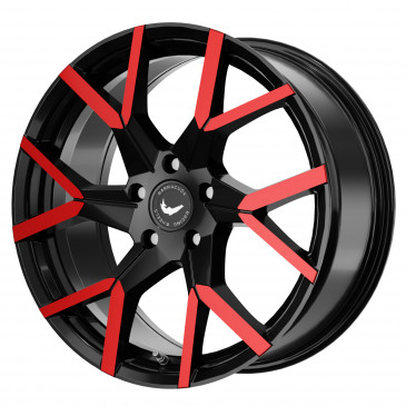 BARRACUDA Tzunamee Evo Black gloss Flashred