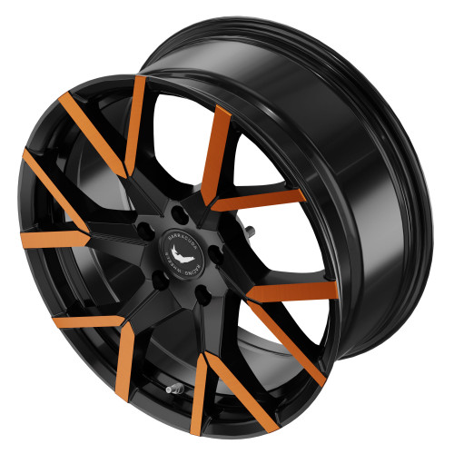 BARRACUDA Tzunamee Evo Black gloss Flashorange