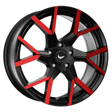 BARRACUDA Tzunamee Evo Black gloss Flashred