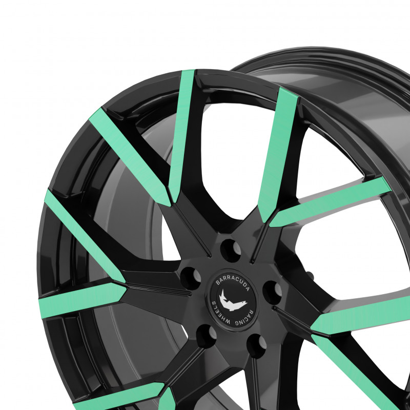 BARRACUDA Tzunamee Evo Black gloss flashgreen