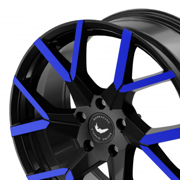 BARRACUDA Tzunamee Evo Black gloss Flashblue