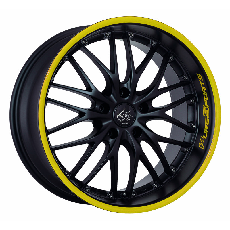 BARRACUDA Voltec T6 Mattblack Puresports / Color Trim gelb