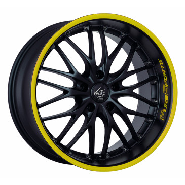 BARRACUDA Voltec T6 Mattblack Puresports / Color Trim gelb