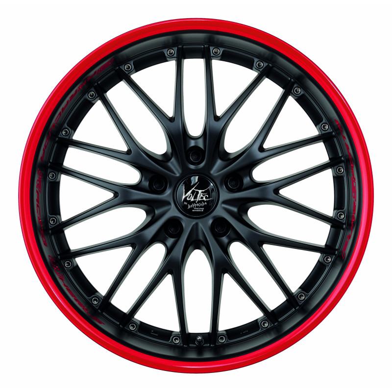 BARRACUDA Voltec T6 Mattblack Puresports / Color Trim rot
