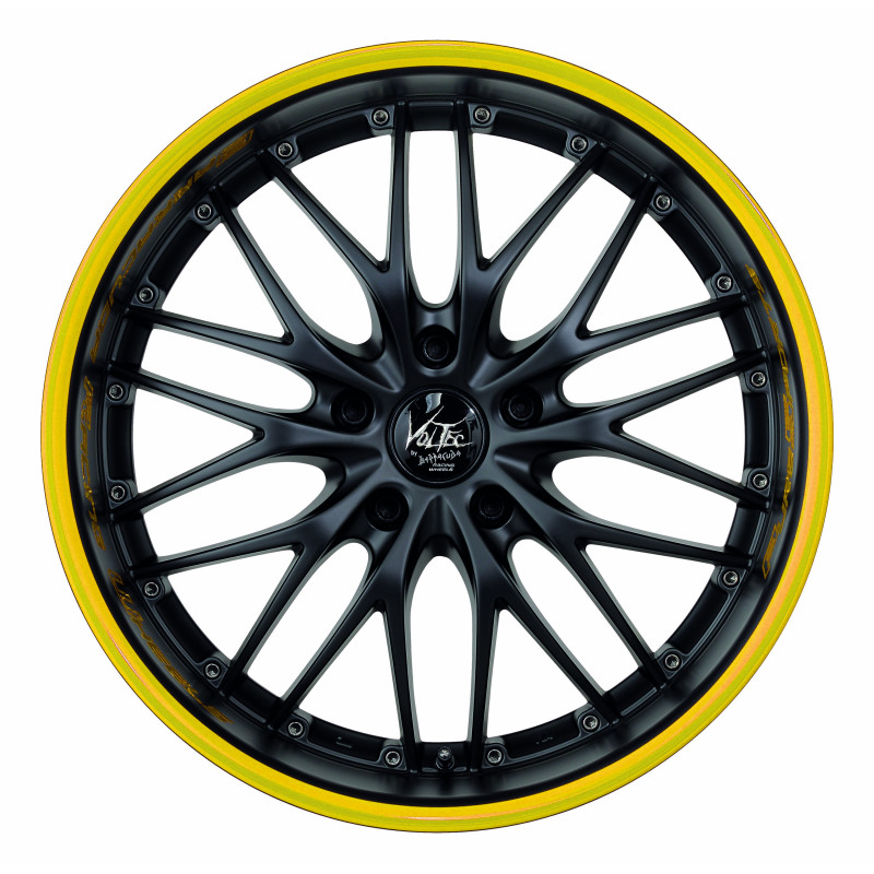 BARRACUDA Voltec T6 Mattblack Puresports / Color Trim gelb