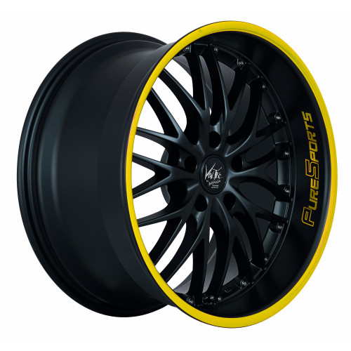BARRACUDA Voltec T6 Mattblack Puresports / Color Trim gelb