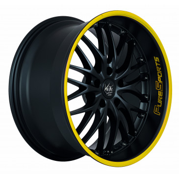 BARRACUDA Voltec T6 Mattblack Puresports / Color Trim gelb
