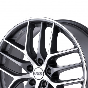 BBS CC-R graphit seidenmatt diagedreht