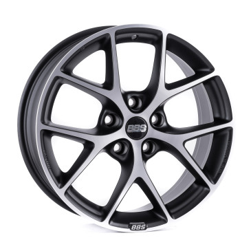 BBS SR vulcano-grau diagedreht