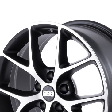 BBS SR vulcano-grau diagedreht