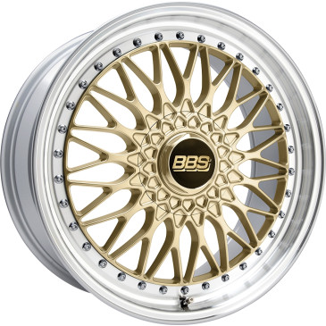 BBS Super RS gold/Felge diagedreht
