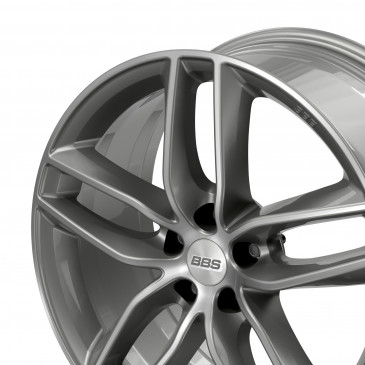BBS SX platinum silber diagedreht
