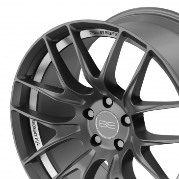 BE by Breyton GTS-AV Matt Gun with Diamond Polished Undercut Area