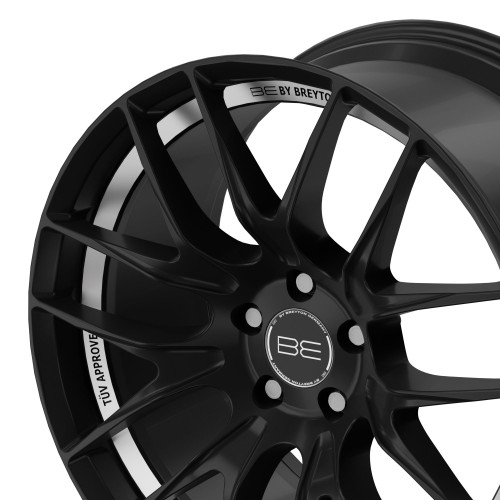 BE by Breyton GTS-AV Matt Black with Diamond Polished Undercut Area