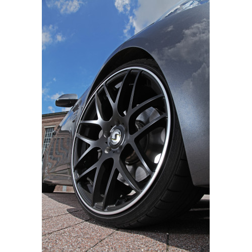 Japan Racing Wheels JR28 Gloss Black Machined