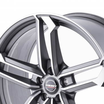 Borbet ATX graphite polished matt