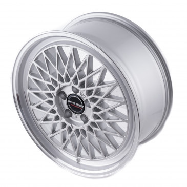 Borbet B silver rim polished