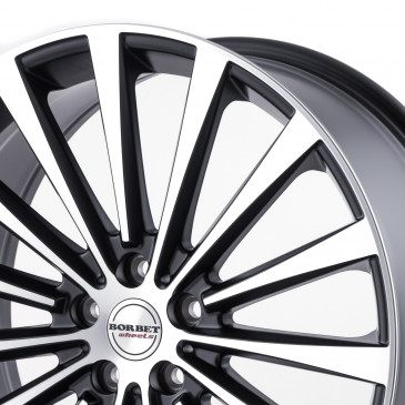 Borbet BLX black polished matt