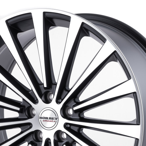 Borbet BLX black polished matt