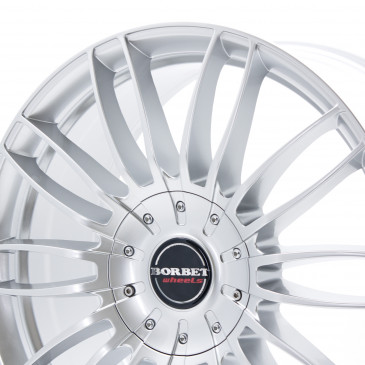 Borbet CW3 sterling silver