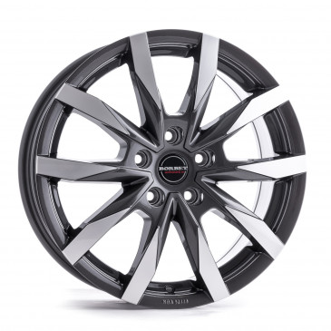 Borbet CW5 mistral anthracite glossy polished