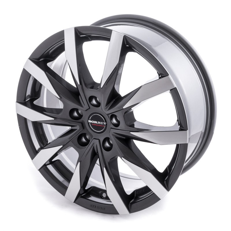 Borbet CW5 mistral anthracite glossy polished