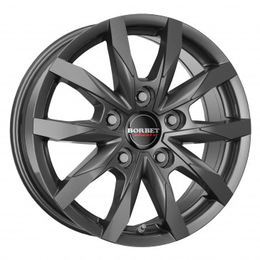 Borbet CW5 mistral anthracite glossy polished
