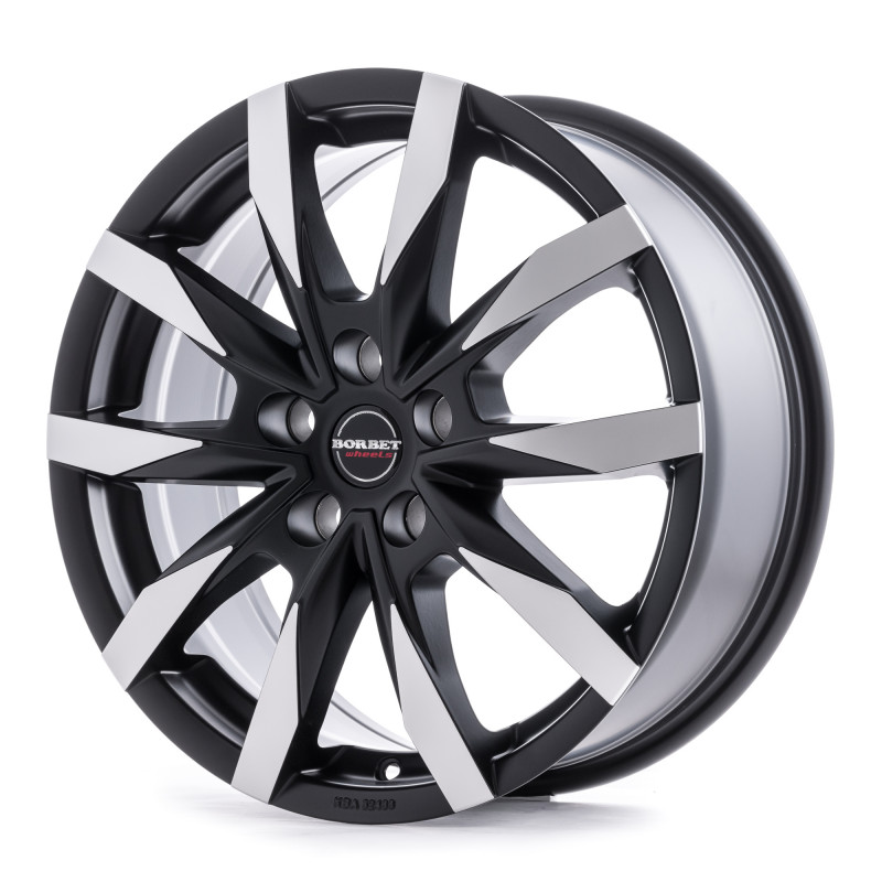 Borbet CW5 black polished matt