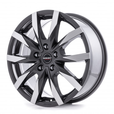 Borbet CW5 mistral anthracite glossy polished
