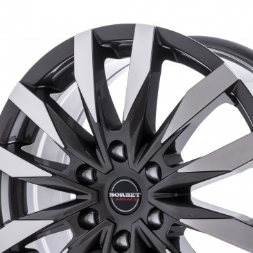 Borbet CW6 mistral anthracite glossy polished