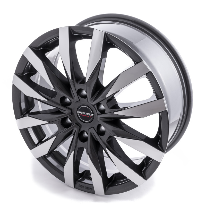 Borbet CW6 mistral anthracite glossy polished