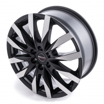 Borbet CW6 black polished matt